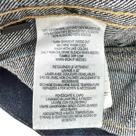 NWT RRL Ralph Lauren Double RL Stratford Dark Wash Denim Work Jacket - Picture 8 of 9